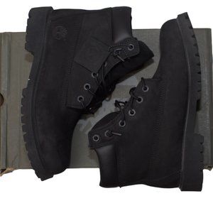 Timberland limited edition Premium 6 IN. Waterproof Boot Black Nubuck Women’s